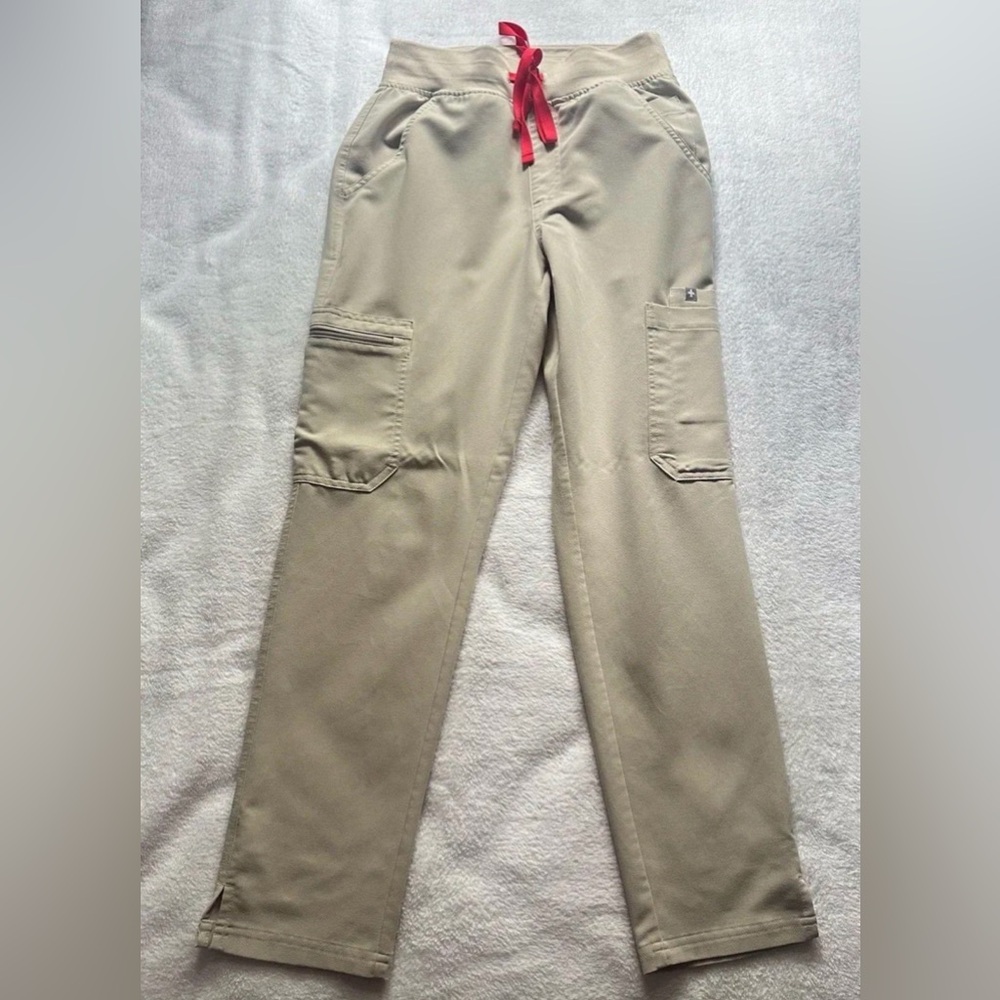 Figs Khaki Scrub Pants